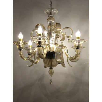 Hotel Murano Chandelier Lighting with Modern Design