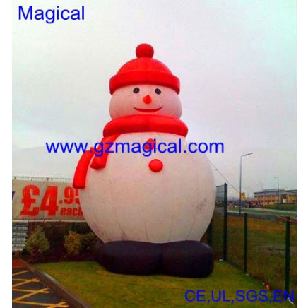 Huge Size Inflatable Snowman Ornament for Outdoor Use (MIC-451)