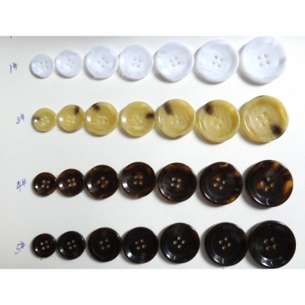 Imitation Horn Surperior Quality Coat Button