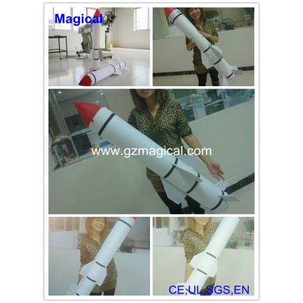 Inflatable Rocket Model for Advertising (MIC-243)