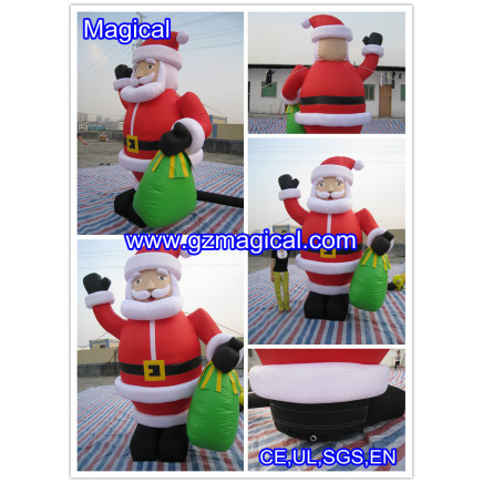 Inflatable Santa Claus Ornament for Christmas (MIC-384)