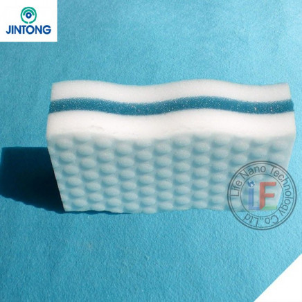Innovative consumer products super clean white melamine sponge