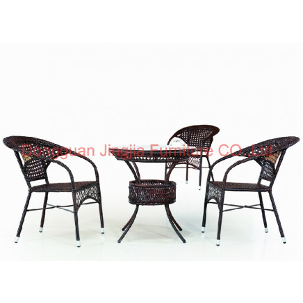 Iron Frame Rattan Garden Dining Leisure Chair (JJ-S470&568)