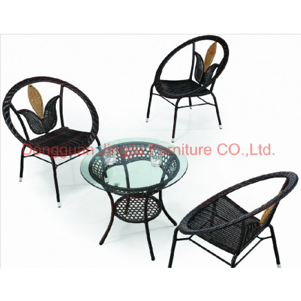 Iron Rattan Furniture Set Manufacturer Direct Wholesale (JJ-S455&432)