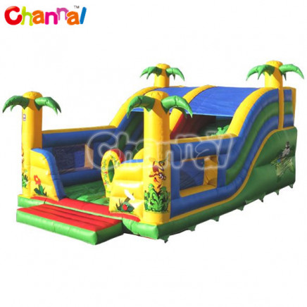 Jungle Mania Inflatable Slide Bb044
