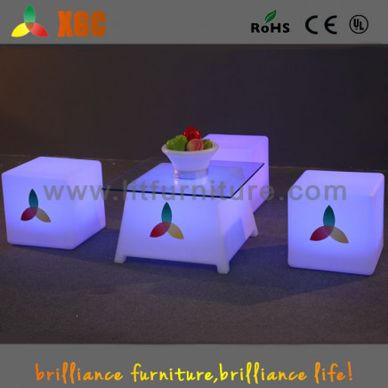 LED Banquet Furniture, LED Bar Table, LED Party Furniture