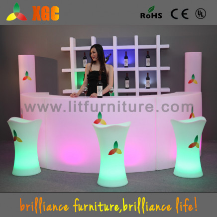 LED Bar Table for Club with 16 Colors