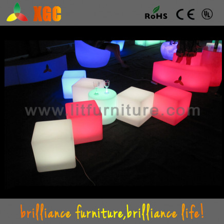 LED Cube with RGB Light, LED Lighting Cubes