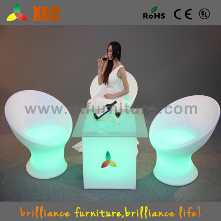 LED Lighting Bar Table Luminous Bar Table for Events