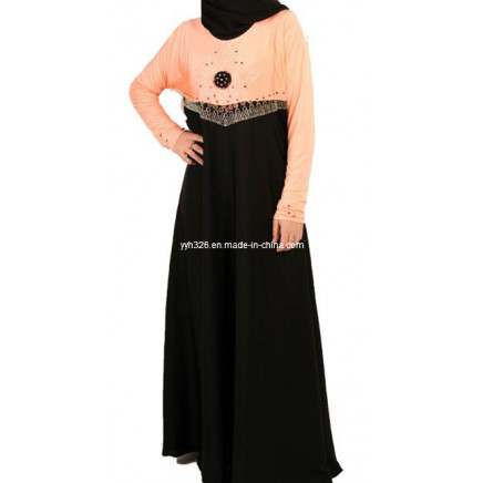 Ladies Formal Muslim Dresses 2014 Abaya Kaftan Long Dress
