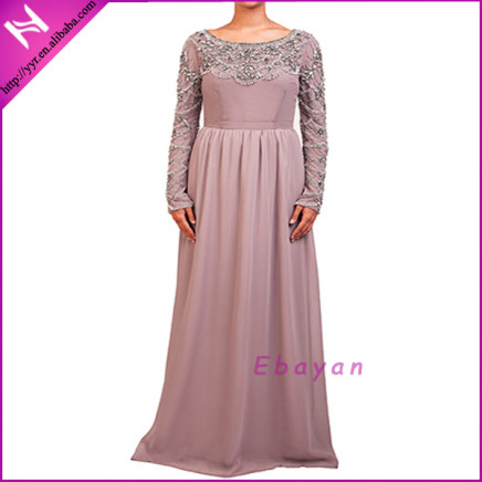 Latest A-Line Evening Gown Dubai Fashion Abaya