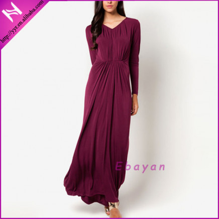 Latest Drape Knit Kaftan-Dress