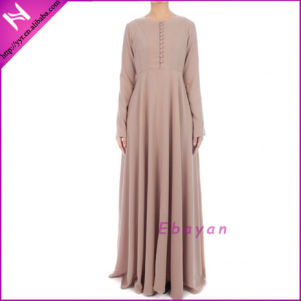 Latest Pleats Arabic Kaftan Dress