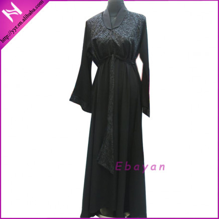 Latest Simple Black Abaya