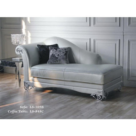 Leather Sofa Living Room Modern Furniture (LS-109D)