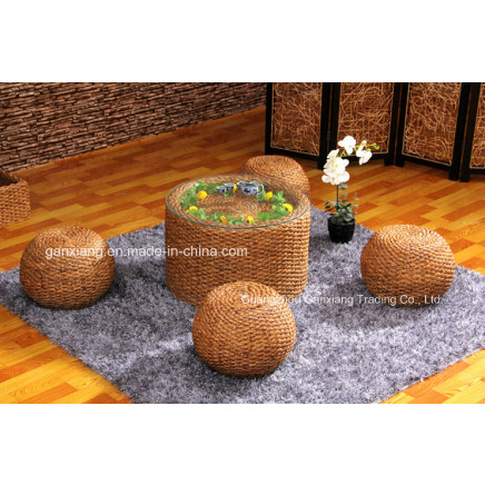 Leisure Dining Room Rattan Furniture Round Table Sets