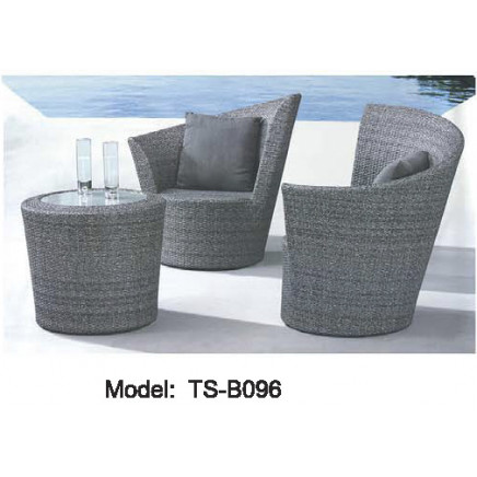 Leisure Rattan Garden Dining Outdoor Modern Patio Bar Coffee Table for Balcony