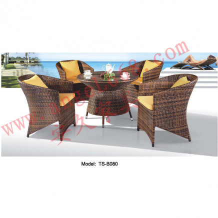 Leisure Rattan Garden Modern Dining Patio Table for Outdoor