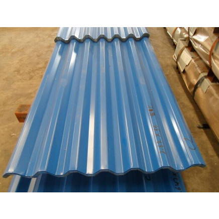 Light Blue Corrugated Roofing Sheet for House