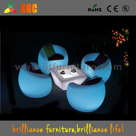 Light Chairs, LED Bar Chair, Remote Control LED Chair