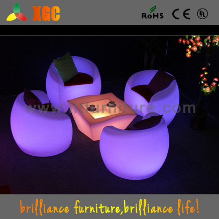 Light Chairs, Remote Control Battery RGB LED Bar Chair