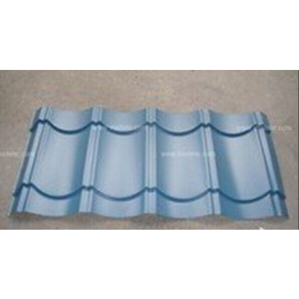 Light Grey Blue Corrugated Roofing Sheet for Country House