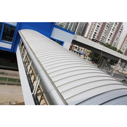 Light Weight Fire Retarding Al-Mg-Mn Alloy Corrugated Roof Plate