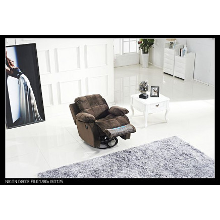 Living Room Chair Fabric Recliner Single Chair
