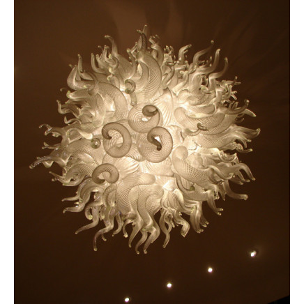 Living Room Chandelier Lighting Clearly Glass Lighting