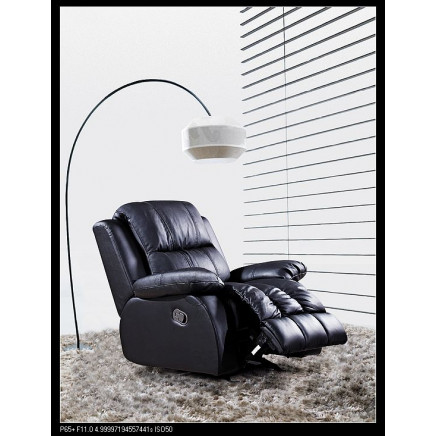 Living Room Manual Recliner Chair Lazy Boy Leather Arm Chair