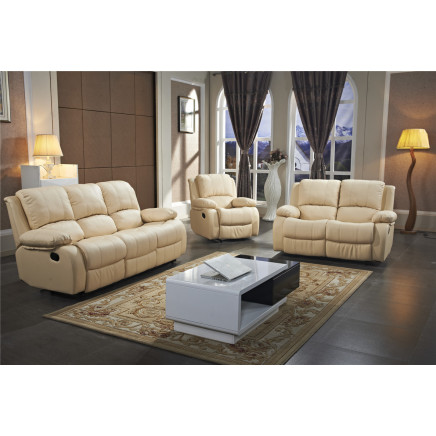 Living Room Modern Furnitures Leather Recliner Sofa Sets (SF3705-B)