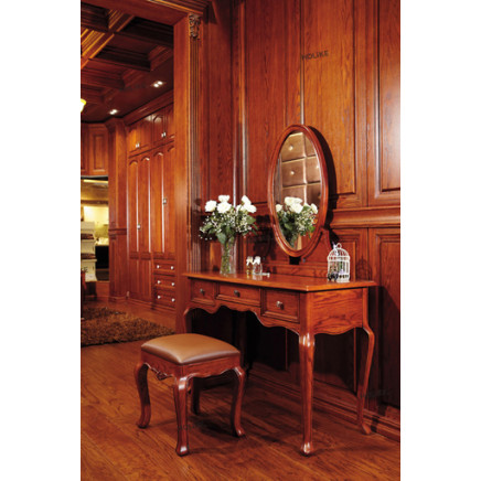 Luxurious Bedroom Set Table with Solid Wood (H-175)