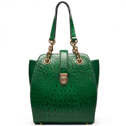 Luxury Crocodile Pattern Leather Handbags OEM Designer Handbags (N976B-A2383)