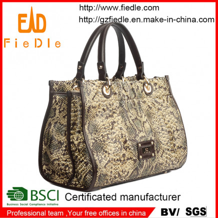 Luxury Genuine Snake Leather Stylish Snake Skin Lady Bag (N918-B1921)