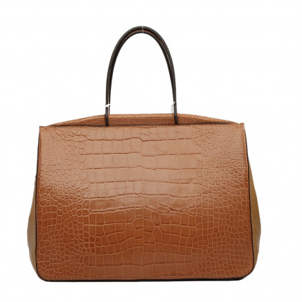 Luxury and Fashionable Crocodile Handbag for Stylish Lady Bags (N990)