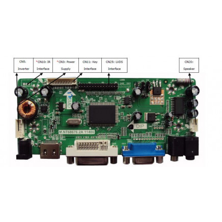 Rowa LCD/LED Controller Board M.NT68676.2A HDMI+DVI+VGA+AUDIO