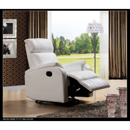 Manual Rocker Recliner Grade Leather Chair Motion Chair