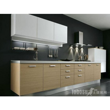 Melamine MDF Kitchen Cabinet (ZHUV factory)