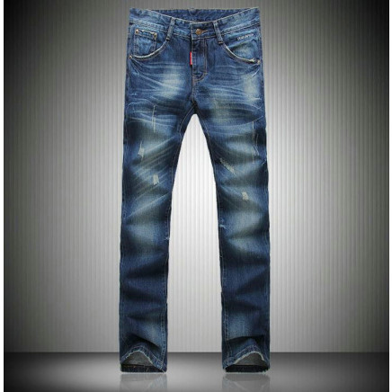 Men Casual Denim Jeans/ Pants with Embroidery in Back Pocket