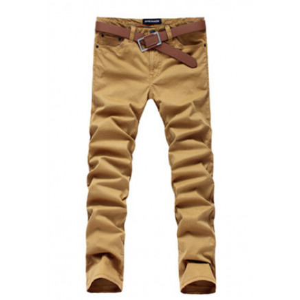 Men Fashion 100%Cotton Woven Pant with Cargo Pocket