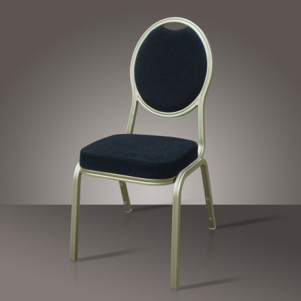 Metal Round Back Stacking Banquet Chair
