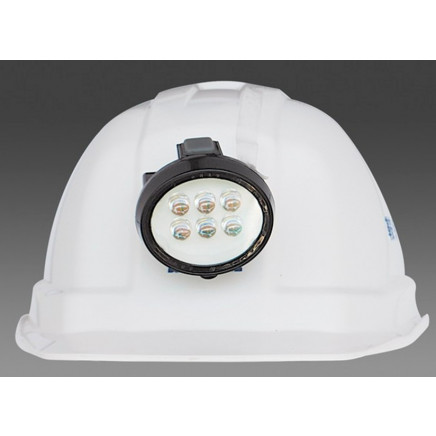 Miner's Cap Work Helmet with LED Lamp
