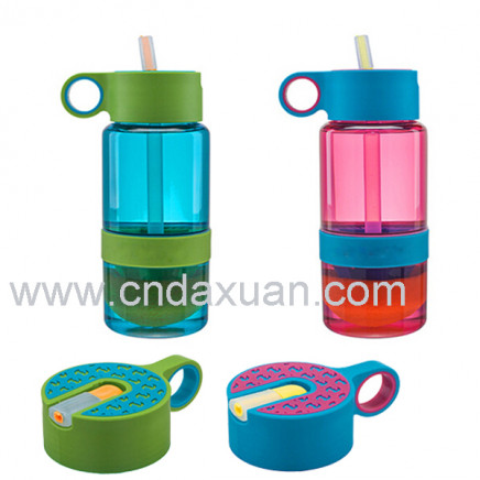 Mini Press Juicer Plastic Lemon Bottle