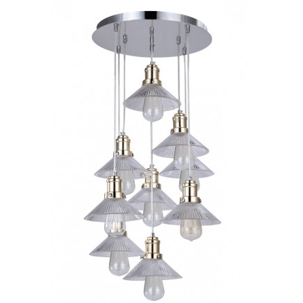 Moden House Hanging Glass Ceiling Pendant Lamps (MD6113RA-9T)