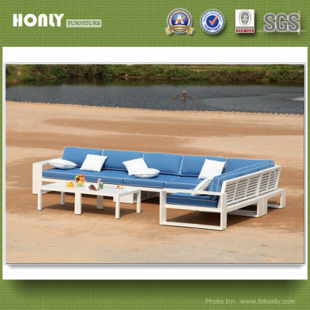 Modern Aluminum Outdoor Sectional Luxury Furniture Classic Sofa Set