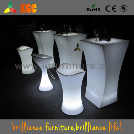 Modern Bar Tables/LED Patio Furniture/LED Light Table