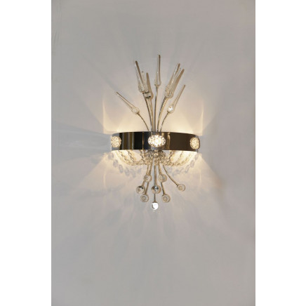 Modern Bedroom Crystal Wall Lamp (8167-3W)