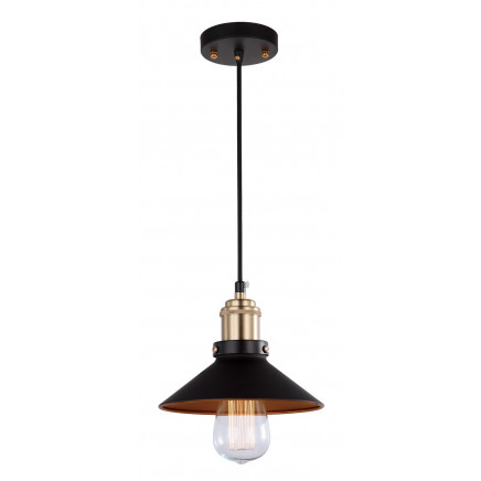 Modern Black Outer Gold Inner Shade Small Pendant Lamp (MD6029-180BD)