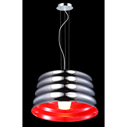 Modern Glass E14 60W Hanging Pendant Lights (MD8608S-CHR)