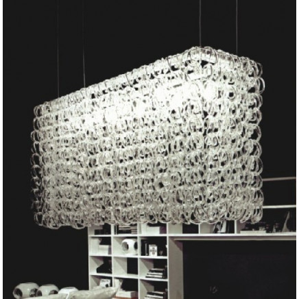 Modern Glass Pendant Lamp (763S5)